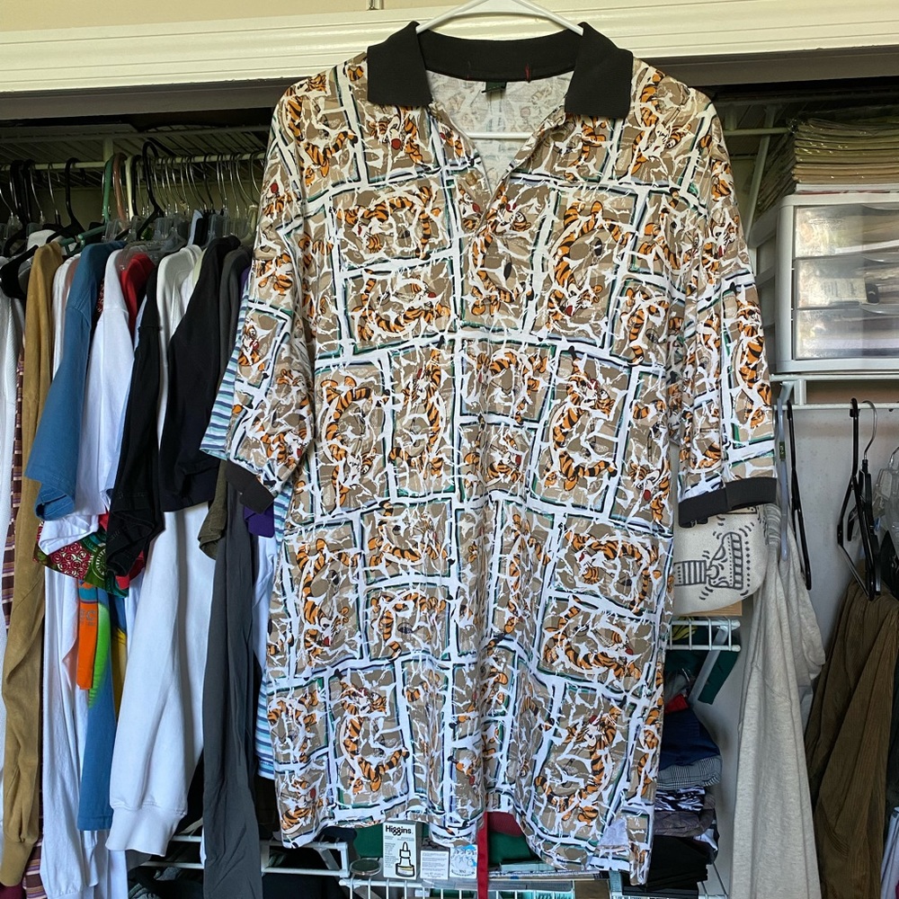 Vtg Tigger Golf Polo
